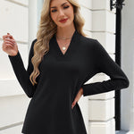 Zeagoo Solid Long Sleeves Casual Dressy T-Shirts (US Only)
