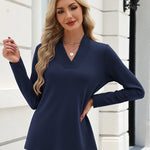 Zeagoo Solid Long Sleeves Casual Dressy T-Shirts (US Only)