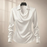 Isola Draped Blouse