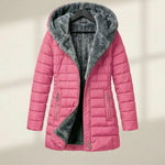 Caterina Hooded Quilted Coat