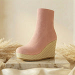 Valentina Wedge Sock Boot
