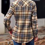 Long/Roll Up Sleeve Cotton Plaid Shirts - Zeagoo (Us Only)