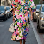 Élavie Sculpting Floral Grace Dress