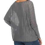 Long Sleeve Mesh Sheer Shirt - Zeagoo (Us Only)