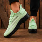Breathable  Elastic Closure Sneakers