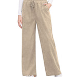 Zeagoo Drawstring Long Pants with Pockets