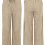 Zeagoo Drawstring Long Pants with Pockets