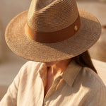 Giovanni Straw Wide-Brim Hat