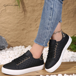 Chloe Laurent | Quilted Casual Sneakers For Women