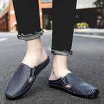 Giulio Perforated Leather Sandals