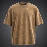 Marlow Rhinestone Cotton T-Shirt