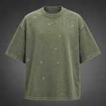 Marlow Rhinestone Cotton T-Shirt