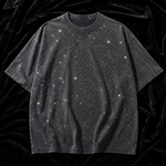 Marlow Rhinestone Cotton T-Shirt
