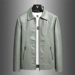 Marzio Gloss Leather Jacket