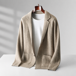 Men's High-Grade Wool Cardigan | Timeless Tailored Comfort Layer