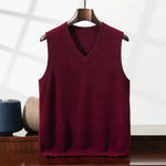 Men's 100% Cashmere Vest | Luxuriously Soft Lightweight Layering