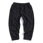 Men's 100% Cotton Cropped Pants | Trendy Loose Fit for Summer Style