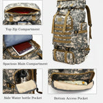 Men's 700D Nylon Tactical Backpack | Durable Waterproof Outdoor Adventure Gear