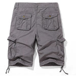 Men's Breathable Cotton Cargo Shorts | Relaxed Summer Essential Fit