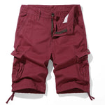 Men's Breathable Cotton Cargo Shorts | Relaxed Summer Essential Fit