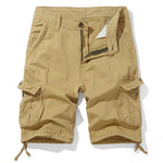 Men's Breathable Cotton Cargo Shorts | Relaxed Summer Essential Fit