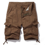Men's Breathable Cotton Cargo Shorts | Relaxed Summer Essential Fit