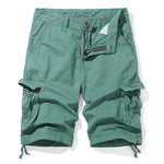 Men's Breathable Cotton Cargo Shorts | Relaxed Summer Essential Fit