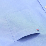 Men's Breathable Cotton Oxford Button-Down Shirt | Refined Everyday Comfort Fit