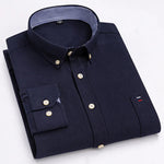 Men's Breathable Cotton Oxford Button-Down Shirt | Refined Everyday Comfort Fit