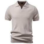 Men's Breathable Cotton Polo Shirt | Elegant Classic Casual Fit