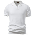 Men's Breathable Cotton Polo Shirt | Elegant Classic Casual Fit
