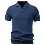 Men's Breathable Cotton Polo Shirt | Elegant Classic Casual Fit