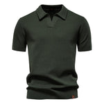 Men's Breathable Fabric Golf Polo Shirt | Refined Summer Casual Essential