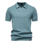 Men's Breathable Fabric Golf Polo Shirt | Refined Summer Casual Essential