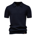 Men's Breathable Fabric Golf Polo Shirt | Refined Summer Casual Essential