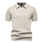Men's Breathable Fabric Golf Polo Shirt | Refined Summer Casual Essential