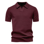 Men's Breathable Fabric Golf Polo Shirt | Refined Summer Casual Essential