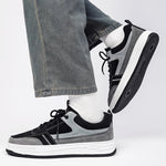 Men's Breathable Fabric Low-Top Sneakers | Vintage-Inspired Lightweight Comfort