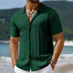 Men's Breathable Knitted Polo Shirt | Stylish Business Casual Essential