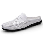 Men's Breathable Leather Walking Shoes | Comfortable Summer Casual Footwear