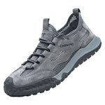 Men's Breathable Mesh Work Sneakers | Lightweight Non-Slip Safety Essential