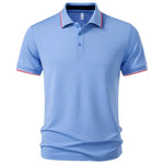 Men's Breathable Polyester Polo Shirt | Versatile Classic Everyday Essential