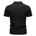 Men's Breathable Splicing Polo Shirt | Modern Casual Summer Style