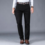 Men's Broadcloth Tailored Trousers | Sharp Everyday Business Essential
