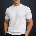 Men's Cashmere Merino Wool T-Shirt | Soft Lightweight Everyday Comfort