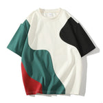 Men's Cotton-Blend Abstract T-Shirt | Bold Modern Everyday Essential