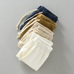 Men's Cotton-Linen Blend Joggers | Tailored Lightweight Comfort