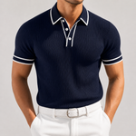 Men's Cotton Blend Button-Up Shirt | Refined Tailored Casual Style