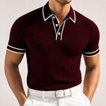 Men's Cotton Blend Button-Up Shirt | Refined Tailored Casual Style