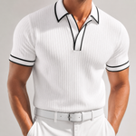 Men's Cotton Blend Button-Up Shirt | Refined Tailored Casual Style